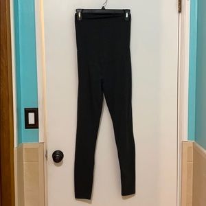 Women’s Aglow Over-The-Belly Leggings, Dark Gray